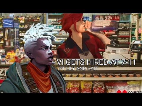 Видео: VI НАНИМАЕТСЯ В 7-11 (ARCANE - VRCHAT)