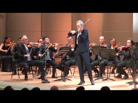 Видео: Монти "Чардаш" - Вадим Репин играет с  ГКО "Виртуозы Москвы" на бис