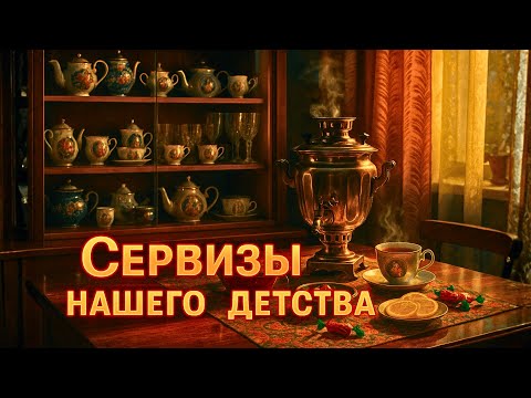 Видео: ЧАЙНЫЕ СЕРВИЗЫ И ПОСУДА СССР! Душа Советского Дома!