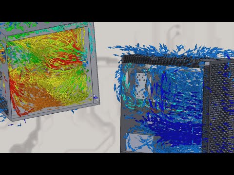 Видео: Моделирование воздушных потоков. Эволюция компьютерных корпусов.