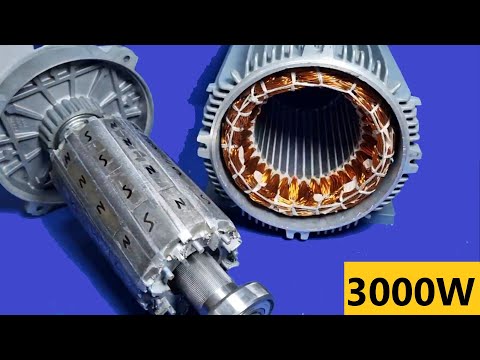 Видео: Вырабатывайте электроэнергию самостоятельно - Самодельный генератор переменного тока