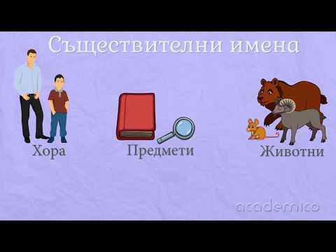 Видео: Съществително име - Български език 2 клас | academico