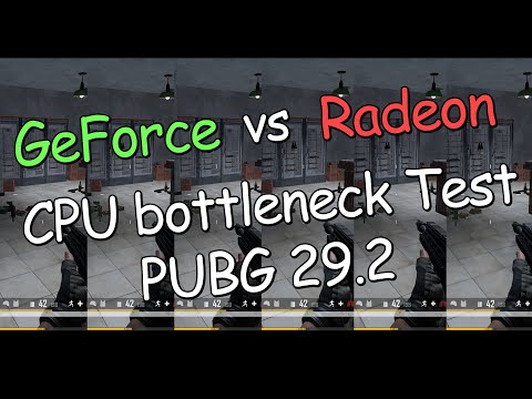 Видео: GeForce vs Radeon, CPU-зависимый тест [PUBG 29.2]