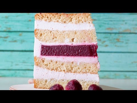 Видео: Йогуртовый🍒 вишневый торт для Мамы💝 ( English Subtitles ) - Я - ТОРТодел!