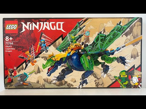 Видео: ОБЗОР ЛЕГО НИНДЗЯГО 71766 Легендарный Дракон Ллойда LEGO NINJAGO Lloyd's Legendary Dragon