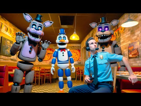 Видео: АНИМАТРОНИКИ ПУГАЮТ ОХРАННИКА СТРИМ FNAF COOP ► Garry's Mod