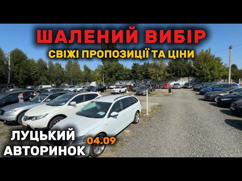 Видео: ШАЛЕНИЙ ВИБІР АВТО - Луцький Авторинок 4 вересня - ОГЛЯД ТА ЦІНИ НА СВІЖІ АВТО