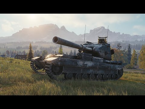 Видео: FV215b (183) • Тень на холме, предвестник смерти • World of Tanks