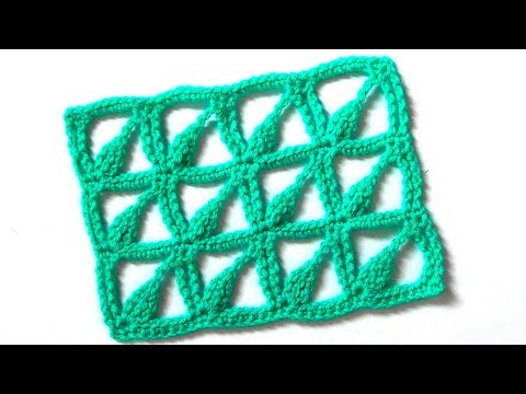 Видео: Узор Клеточки со сложными столбиками