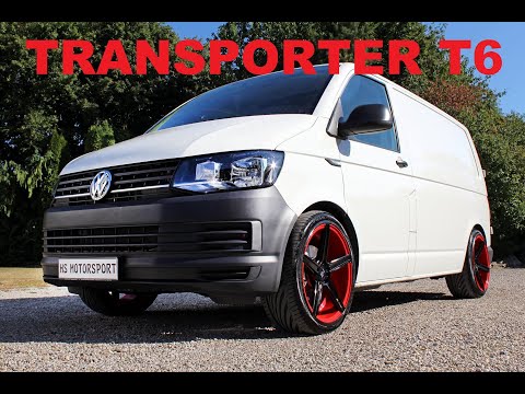 Видео: VOLKSWAGEN TRANSPORTER T6.  Ангельские глазки в стиле BMW.