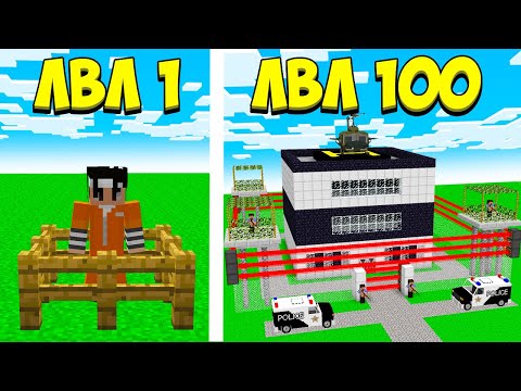 Видео: ДЕВУШКА НУБ И ПРО СТРОЯТ ТЮРЬМУ ЗА 1000000$ В МАЙНКРАФТ! ТЮРЬМА 1 ЛВЛ vs ТЮРЬМА 100 ЛВЛ MINECRAFT!