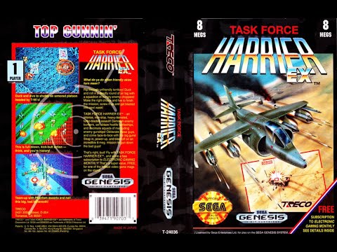 Видео: Task Force Harrier EX (sega) - complete (пройден)