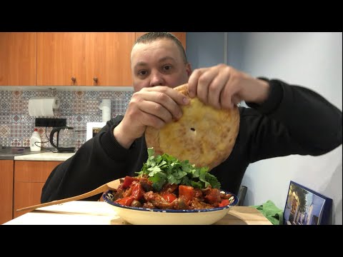 Видео: Куриная любовь с грибами МУКБАНГ MUKBANG