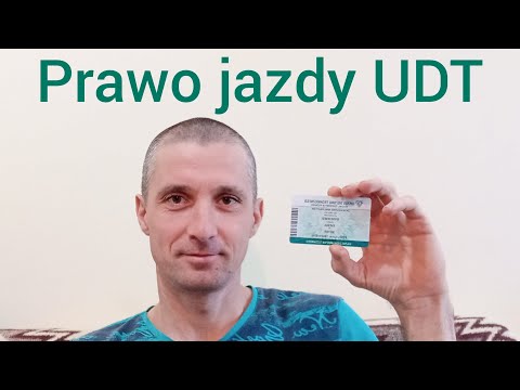 Видео: Uzyskałem prawo jazdy UDT.Получил право на управление погрузчиком.