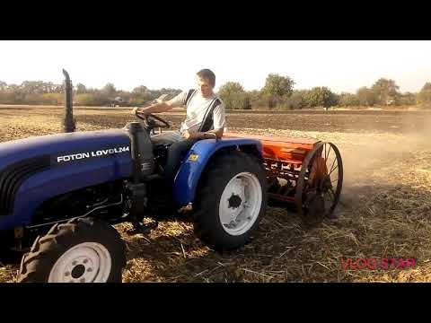 Видео: Посев озимой пшеницы конной сеялкой