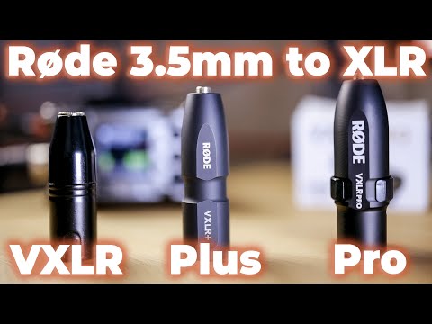 Видео: Мастеринг звука: обзор адаптера Røde VXLR Pro — балансный и небалансный 3,5-мм мини-джек — XLR