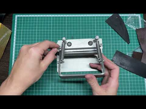 Видео: Делитель для кожи с Алиэкспресс. Распаковка и тестирование