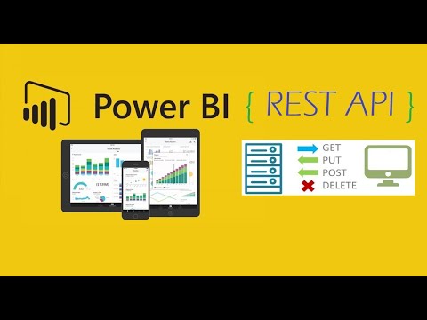 Видео: Power BI REST API для начинающих