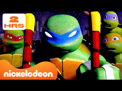 Видео: Черепашки-ниндзя | 2 часа самых смелых моментов Лео 🐢 | Черепашки-ниндзя | Nickelodeon Cyrillic