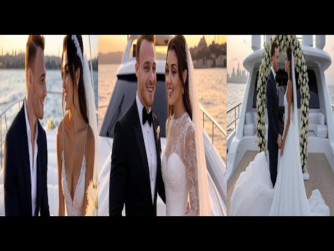 Видео: Свадьба Керема Бюрсина и Ханде Эрчел состоялась на роскошной яхте: первые снимки
