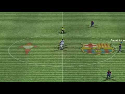 Видео: Pro Evolution Soccer 6 — RC Celta против FC Barcelona