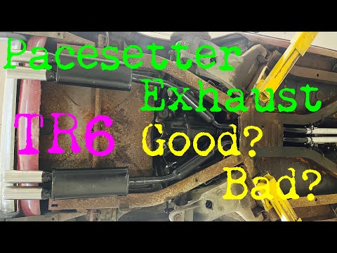 Видео: Установка выхлопной системы Triumph TR6 pacesetter, часть 1. Насколько хорошо они подходят?