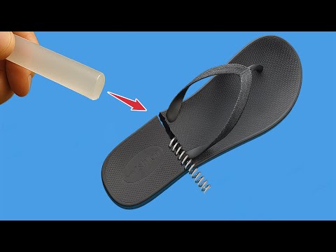 Видео: Как быстро починить сандалии! Секрет 60-летнего сапожника раскрыт