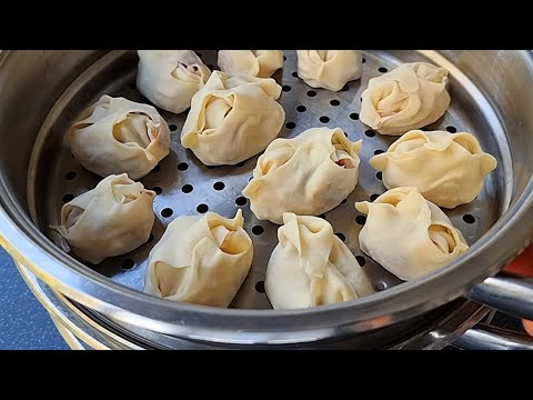 Видео: Вот как нужно готовить МАНТЫ! Все дело в тесте!