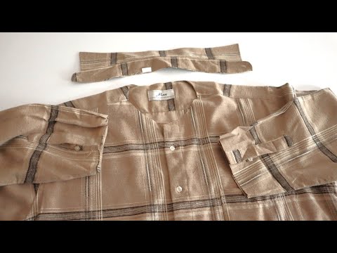 Видео: Подметила, как азиатки отрезают манжеты, воротники и пуговицы от старых рубашек и тоже так сделала