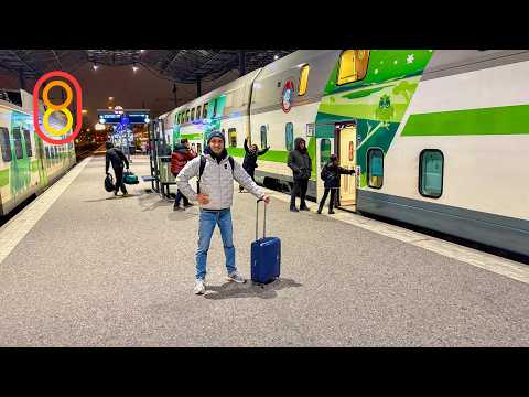 Видео: Ночной поезд в Финляндии: ТАК СЕБЕ!