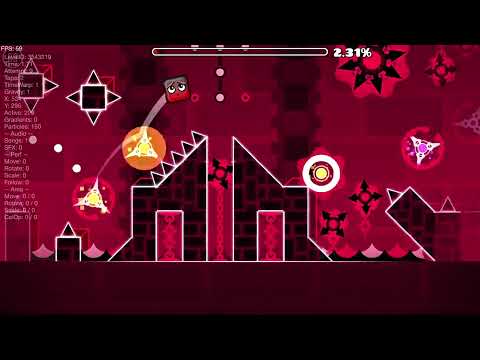 Видео: Geometry Dash 48% на Speed Raser
