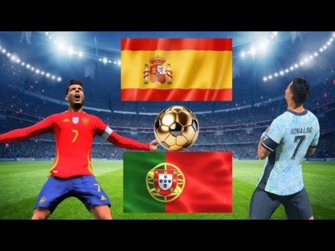 Видео: Испания срещу Португалия efootball.Кой ще победи!!!