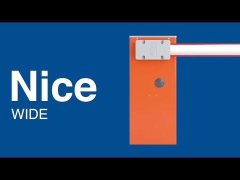 Видео: Nice WIDE. Подключение, настройка и программирование шлагбаума Nice серии WIDE. Видео инструкция.