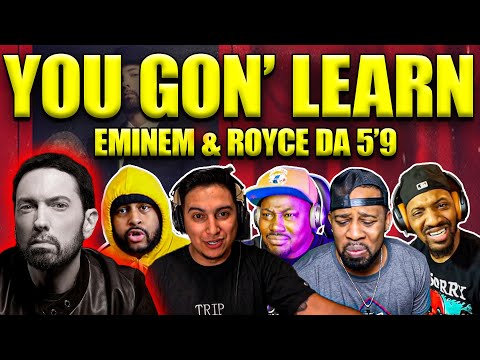 Видео: Каждый такт — РАЗНЫЙ! Эминем и Ройс da 5’9 — Подборка реакций You Gon’ Learn