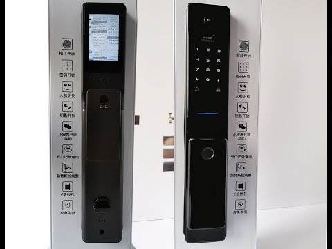 Видео: Инструкция программирования электронного дверного замка MirLock FQ213 ручкой Push-Pull видеоглазком.