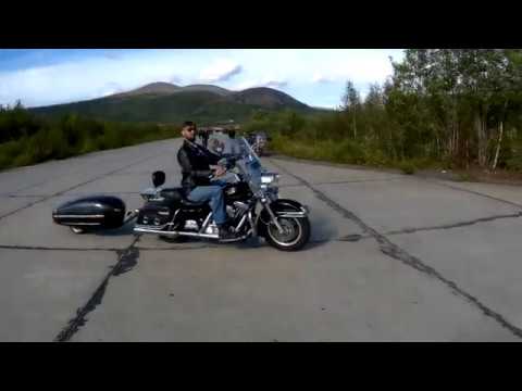 Видео: Прицеп к мотоциклу Harley-Davidson Road King