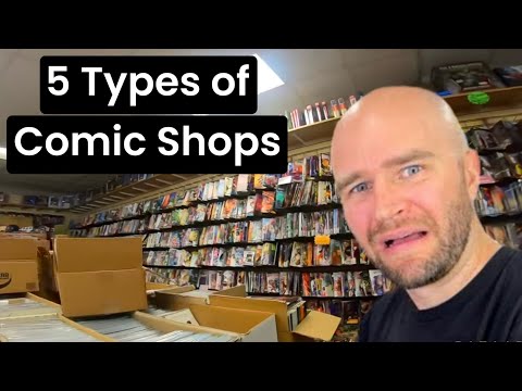Видео: 5 ТИПОВ МАГАЗИНОВ КОМИКСОВ