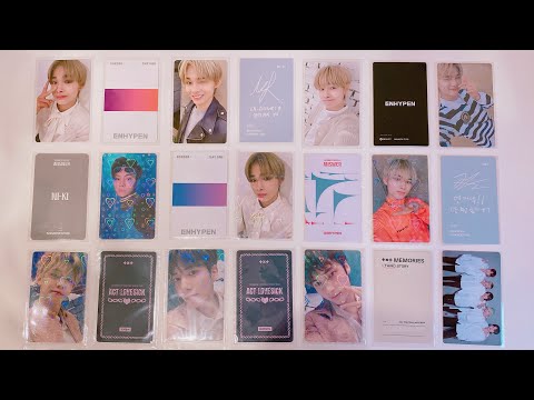 Видео: распаковка карт enhypen, txt