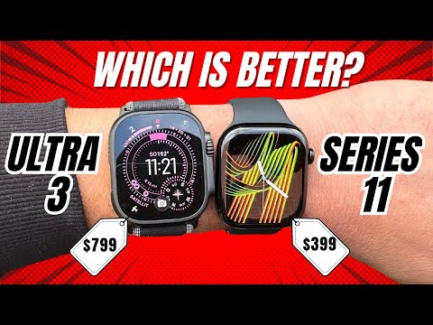 Видео: Apple Watch Ultra 3 против Series 11: все, что вам нужно знать!
