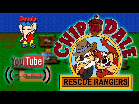 Видео: Чип и Дейл 1 на ДЕНДИ 8 бит Стрим