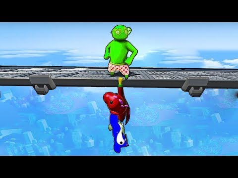 Видео: НЕ ДЕЛАЙ ЭТОГО!!! НЕ ОТПУСКАЙ, ПО БРАТСКИ! - Gang Beasts