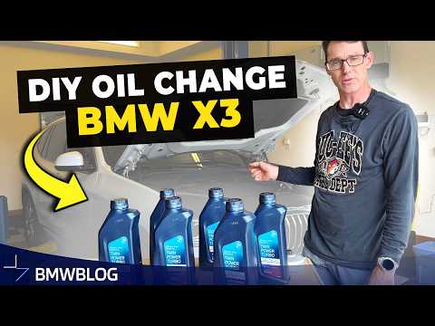 Видео: Как заменить масло в BMW X3 (G01) — сэкономьте 200 долларов, сделав это самостоятельно