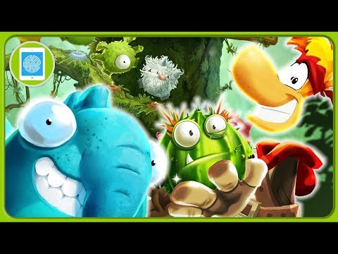Видео: Rayman Приключения * Рейман спасает Невероятышей и Священное дерево * Игра на Sensor Games