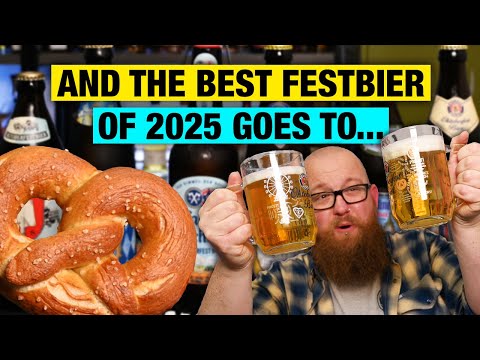 Видео: Лучшее пиво Октоберфеста 2025 года 🍺 Рейтинг 6 официальных праздничных сортов пива Мюнхена