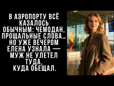 Видео: В аэропорту всё казалось обычным: чемодан, прощальные слова… Но уже вечером Елена узнала...