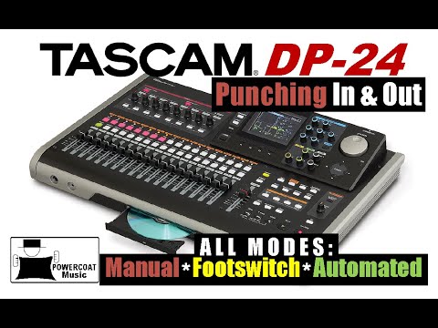 Видео: Цифровая портастудия Tascam DP24/DP32: запись на вход и выход