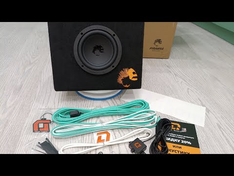 Видео: Обзор на компактный активный сабвуфер DL Audio Piranha 6.5A