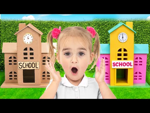 Видео: Приключения Алисы в Картонной школе