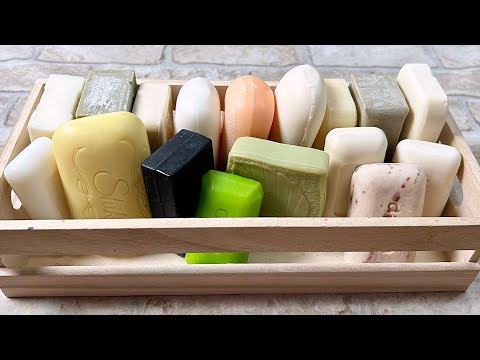 Видео: ASMR soap cutting 🤍 Резка мыла АСМР