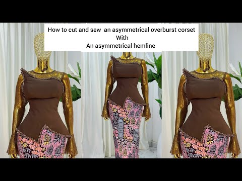 Видео: Сделай сам: как скроить стильный корсет с асимметричным подолом #corset